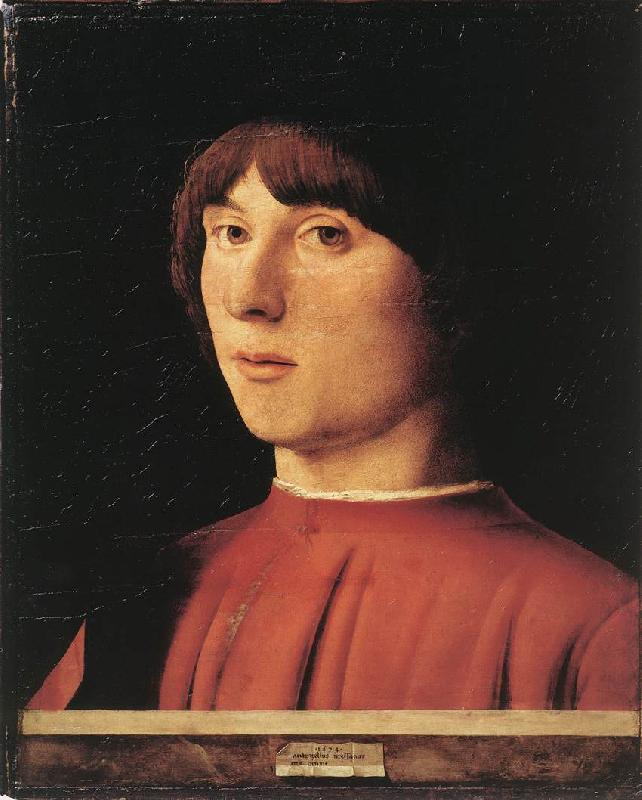 Antonello da Messina Portrait of a Man hh Germany oil painting art
